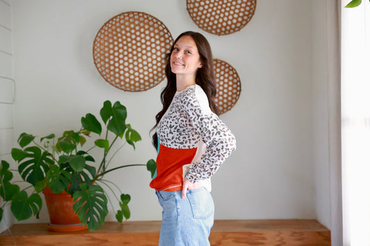 Jolene Wild Harmony Colorblock Sweater