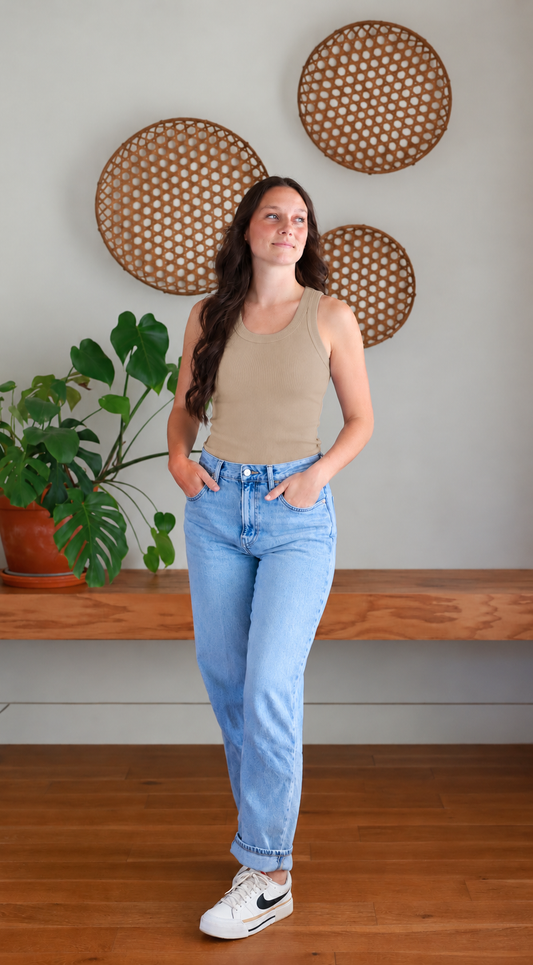 Brynn Seamless Ribbed Tank Top