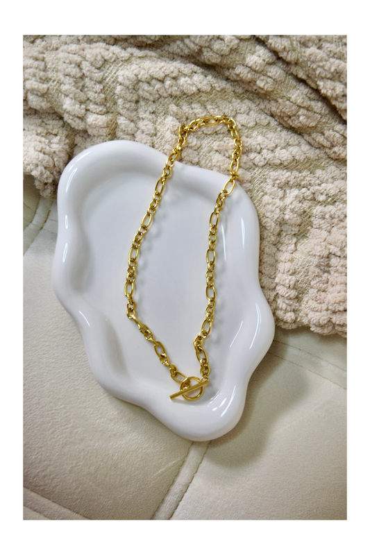 Classic Chain Necklace: Gold