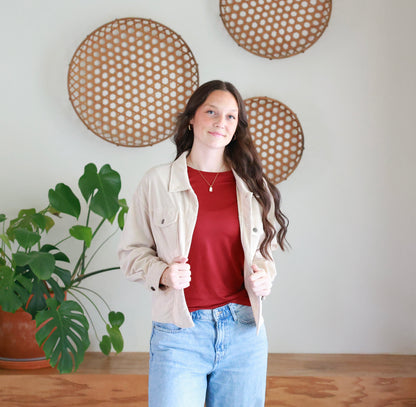 Lainey Corduroy Shacket