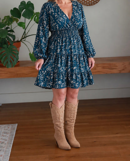 Elara-Floral-Smocked-Dress
