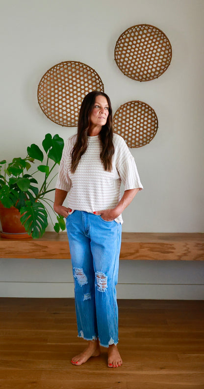 Sierra Sandbar Stripe Top