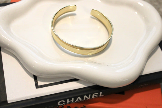 Miley Cuff Bracelet: Gold