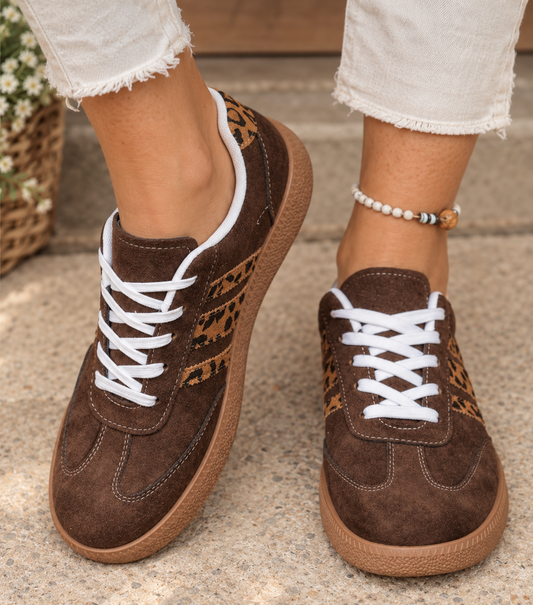 Sadie Leopard Sneakers