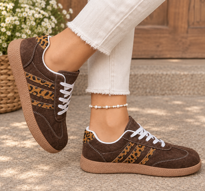 Sadie Leopard Sneakers