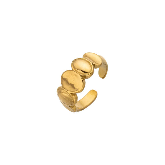 Need You Statement Adjustable Ring: Gold